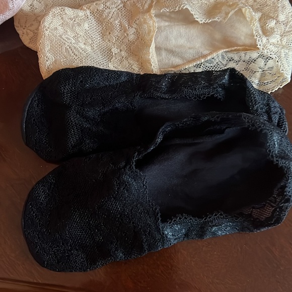 5PK Lacy Girls Footies O/S - Picture 3 of 3